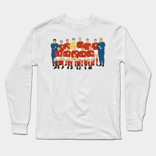 England World Cup Winner 1966 Long Sleeve T-Shirt by Art Designs